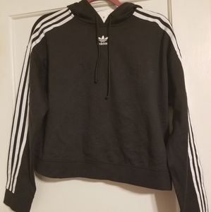 Adidas Crop Pull Over Sweatshirt